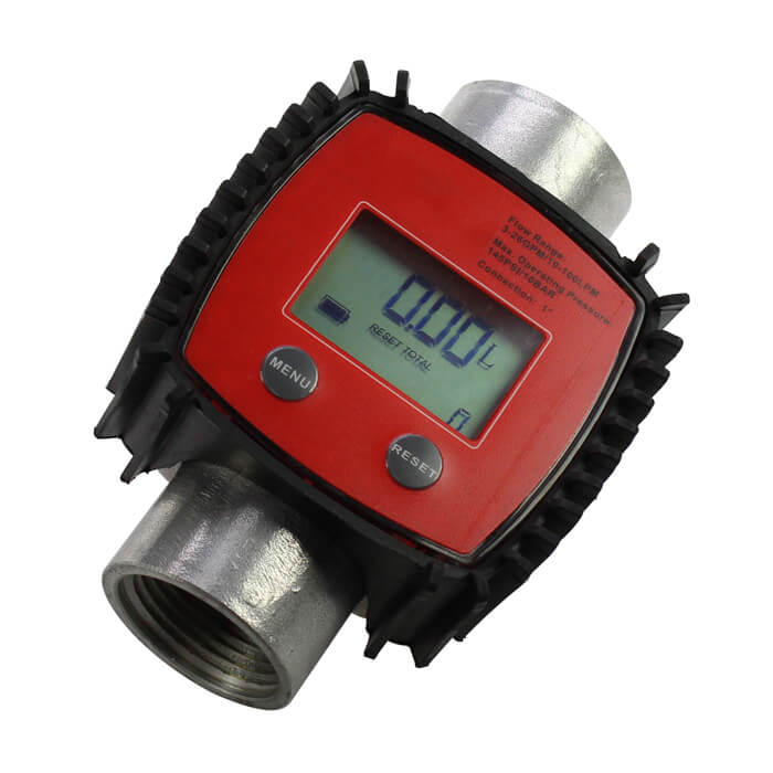 Turbine flowmeter, alum, 1